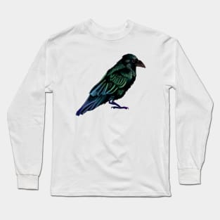 Rainbow Raven Long Sleeve T-Shirt